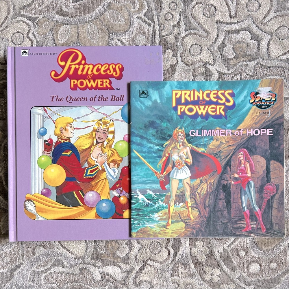 Princess of Power Books: Glimmer of Hope & Queen of the Ball 1985